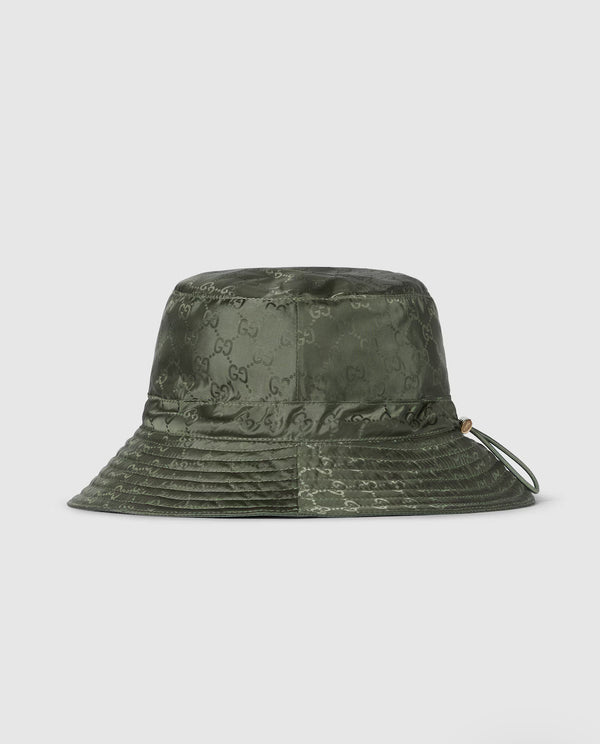 Chapeau bob réversible en nylon GG