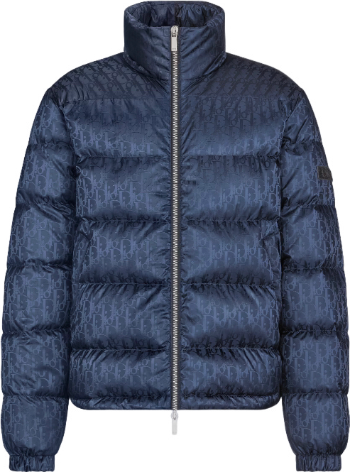 Doudoune CD oblique bleu nuit facture 2023