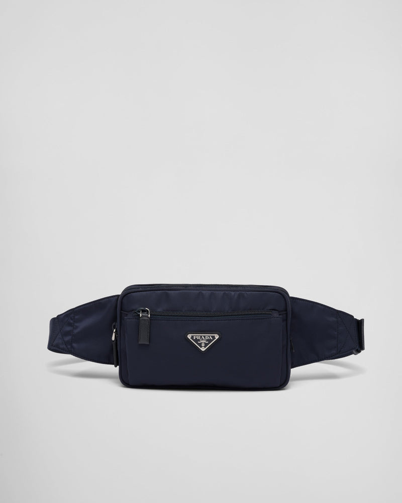 Sac banane en Re-Nylon et cuir Saffiano