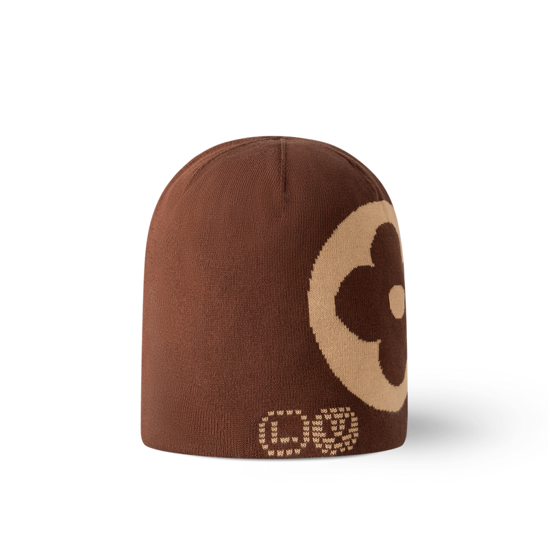 Bonnet LV Fit Monogram Marron