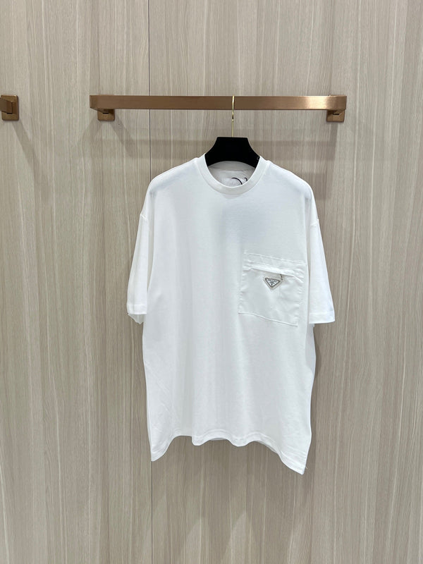 T shirt Prd Black Cotton and re nylon