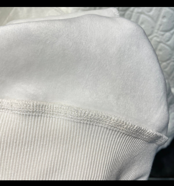 Sweat CD blanc facture