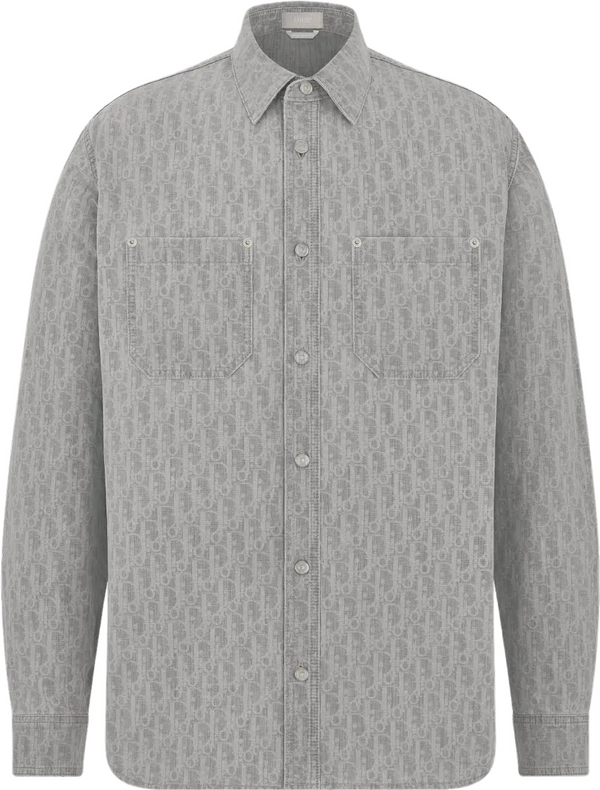 Ensemble CD Oblique Denim de coton gris