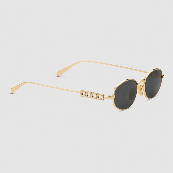 Lunettes de soleil ovales