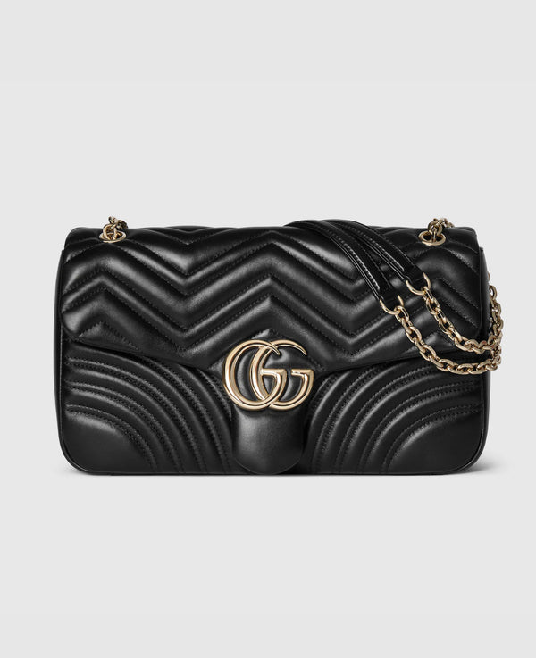 Sac à épaule grand format à motif GG Marmont