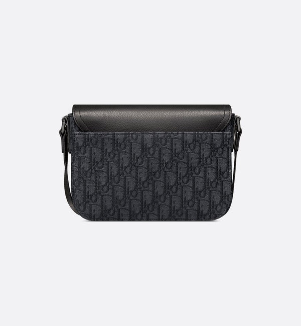 Sac Messenger à rabat Saddle Small Noir