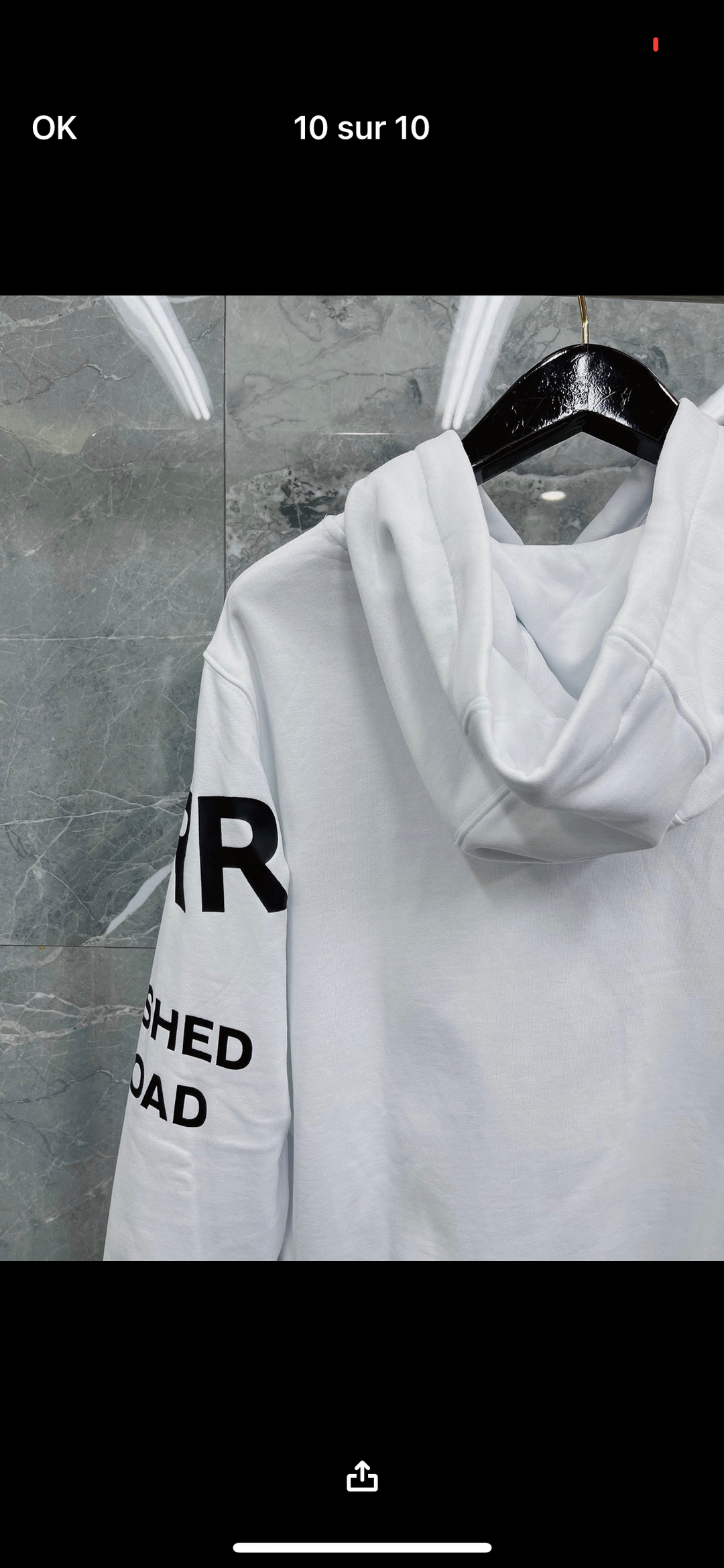 Sweat brb blanc