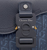 Mini sac Messenger à rabat Saddle Bleu Marine