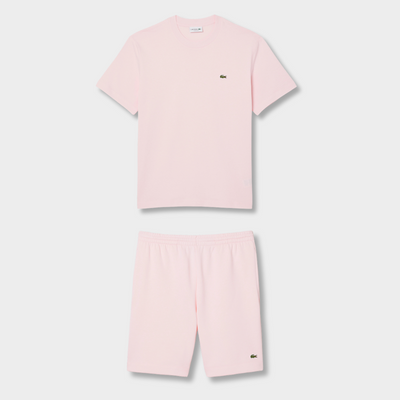 Ensemble short/t-shirt Lac*ste Rose