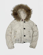 Moncler doudoune capuche à fourrure