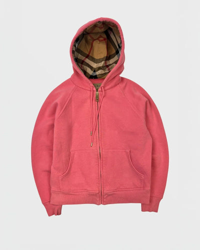 Burberry gilet à capuche femme