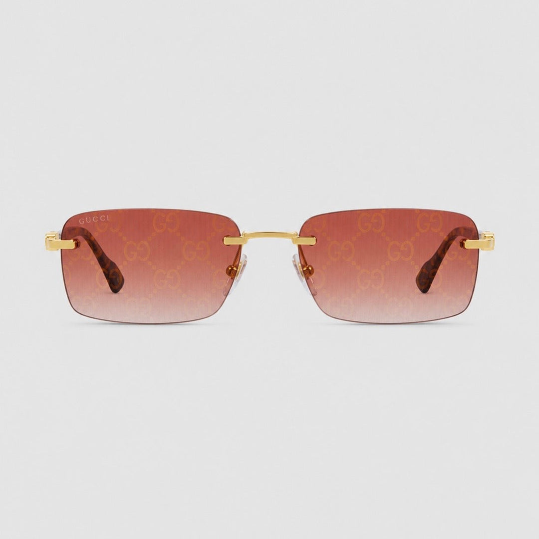 Lunettes de soleil rectangulaires