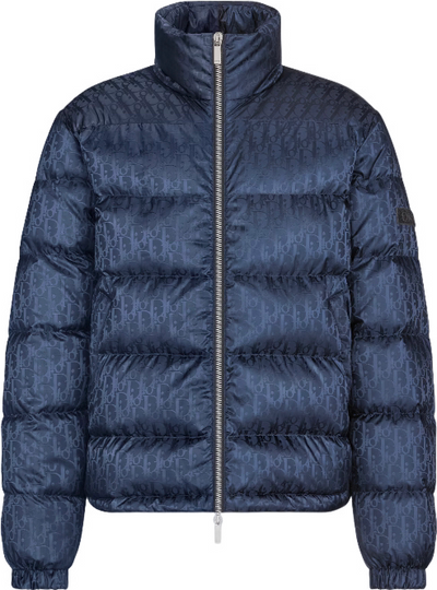 Doudoune CD oblique bleu nuit facture 2023