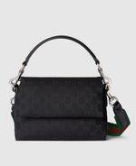 Sac à bandoulière en toile GG petit format