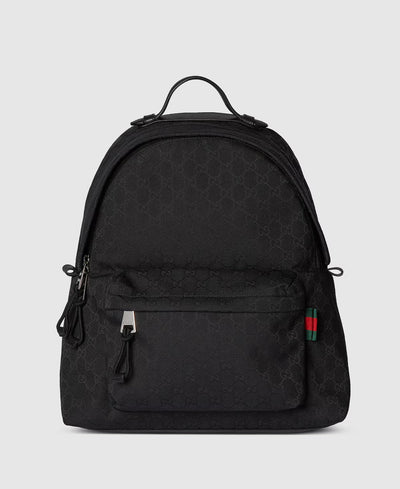 Sac à dos en toile GG moyen format