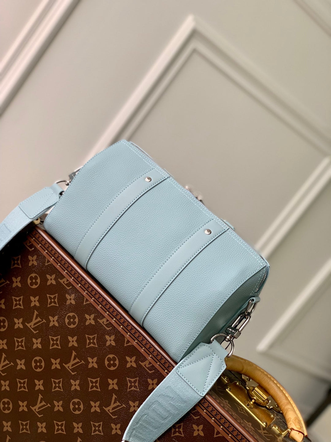 Sac keepall city bleu glacier 10/10