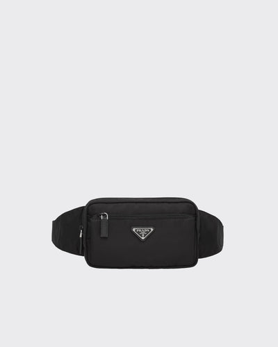 Sac banane en Re-Nylon et cuir Saffiano