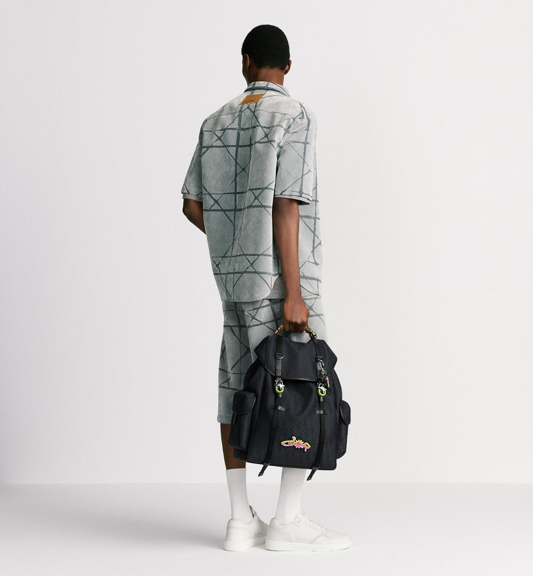 Sac à dos à rabat Dior Hit The Road DIOR AND LEWIS HAMILTON