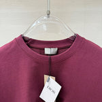 T-shirt CD Icon, coupe relax bordeaux