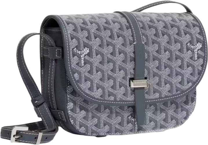 Sac Belvédère  vintage leather grey