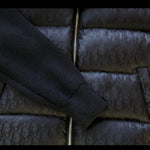 Veste Cd en maille noir facture
