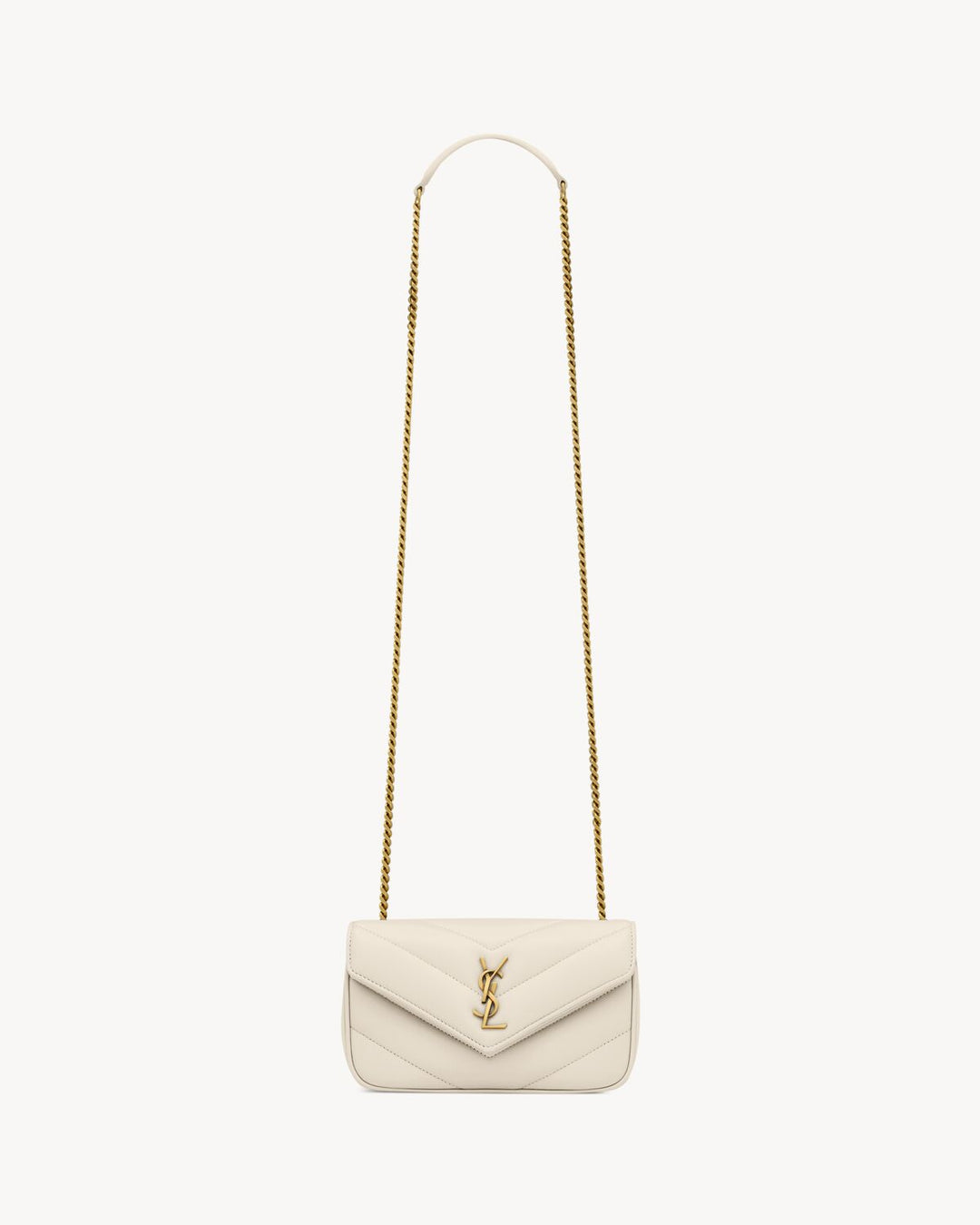 LOULOU MINI EN CUIR D'AGNEAU
