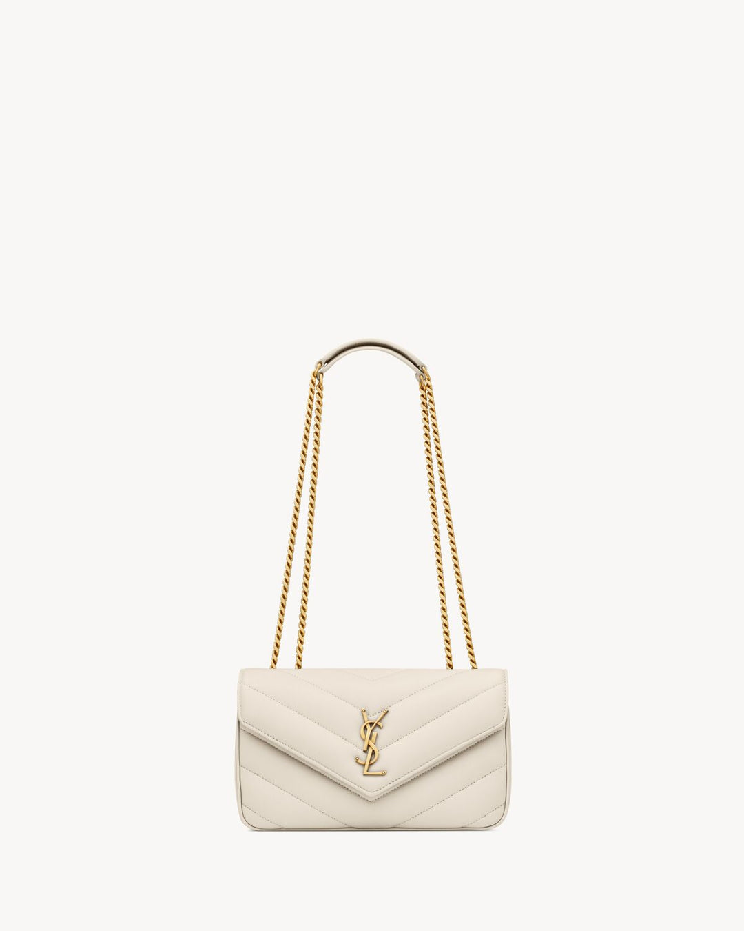 LOULOU SMALL EN CUIR MATELASSÉ