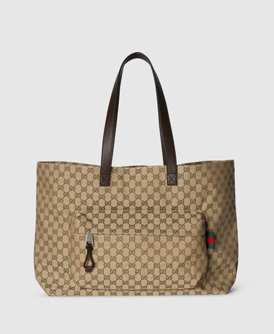 Cabas en toile GG maxi format