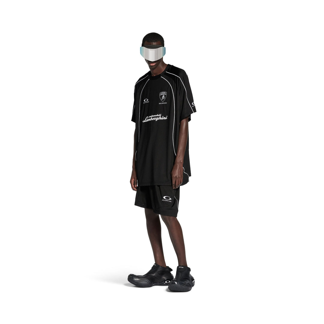 T-SHIRT SOCCER BALENCIAGA I AUTOMOBILI LAMBORGHINI OVERSIZE