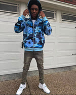 Survêtement Denim Trs bleu