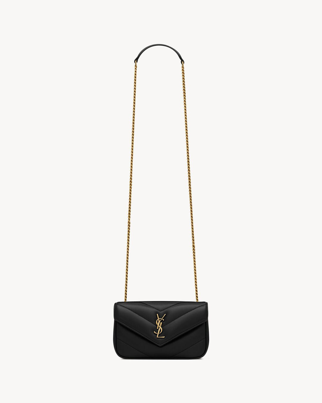 LOULOU MINI EN CUIR D'AGNEAU