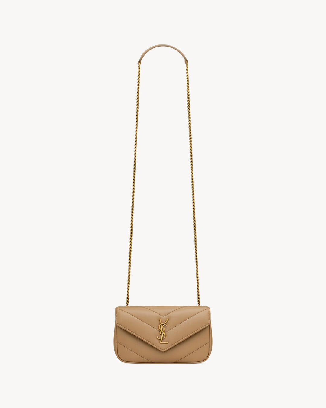 LOULOU MINI EN CUIR D'AGNEAU