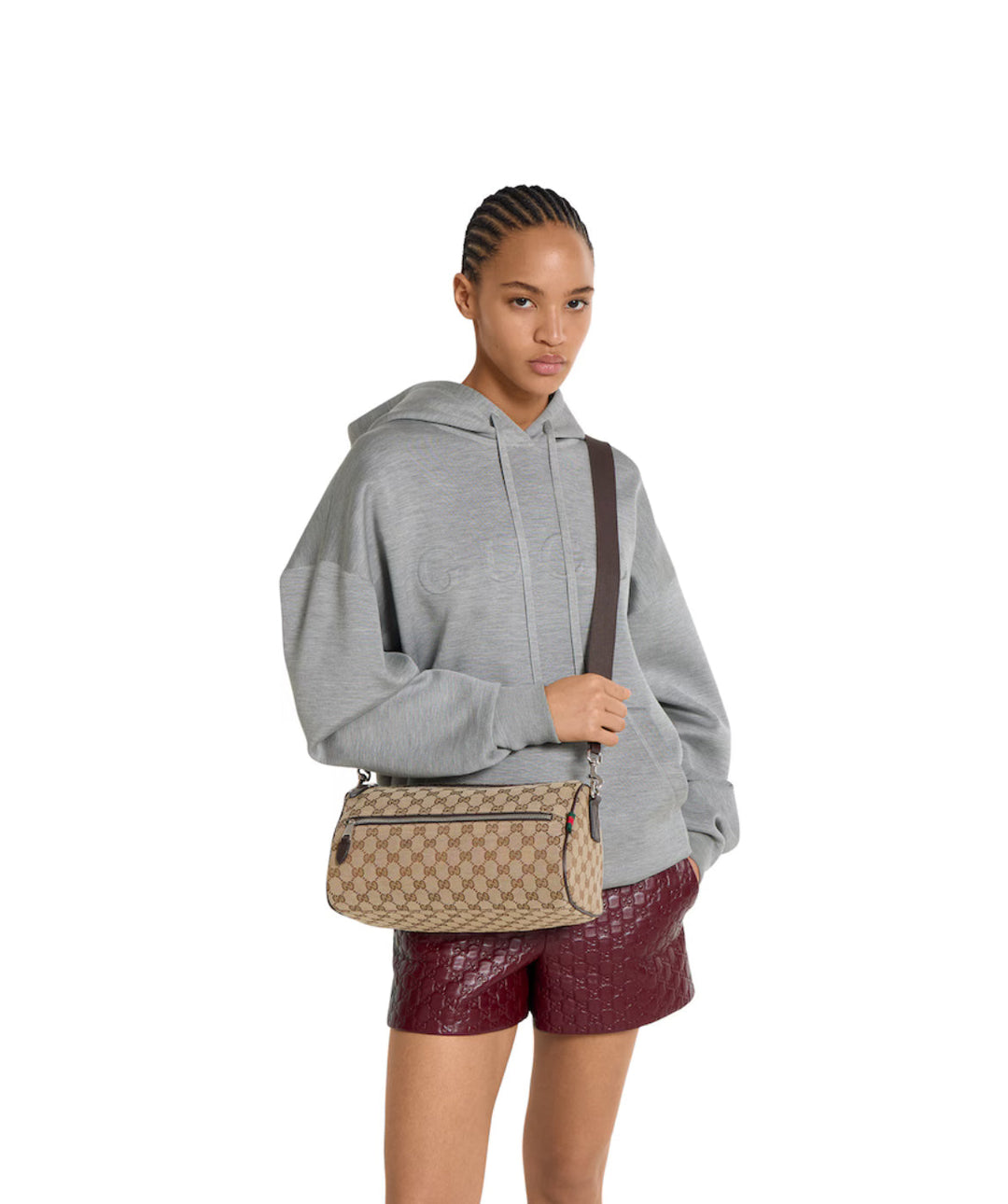 Sac cylindrique en toile GG petit format
