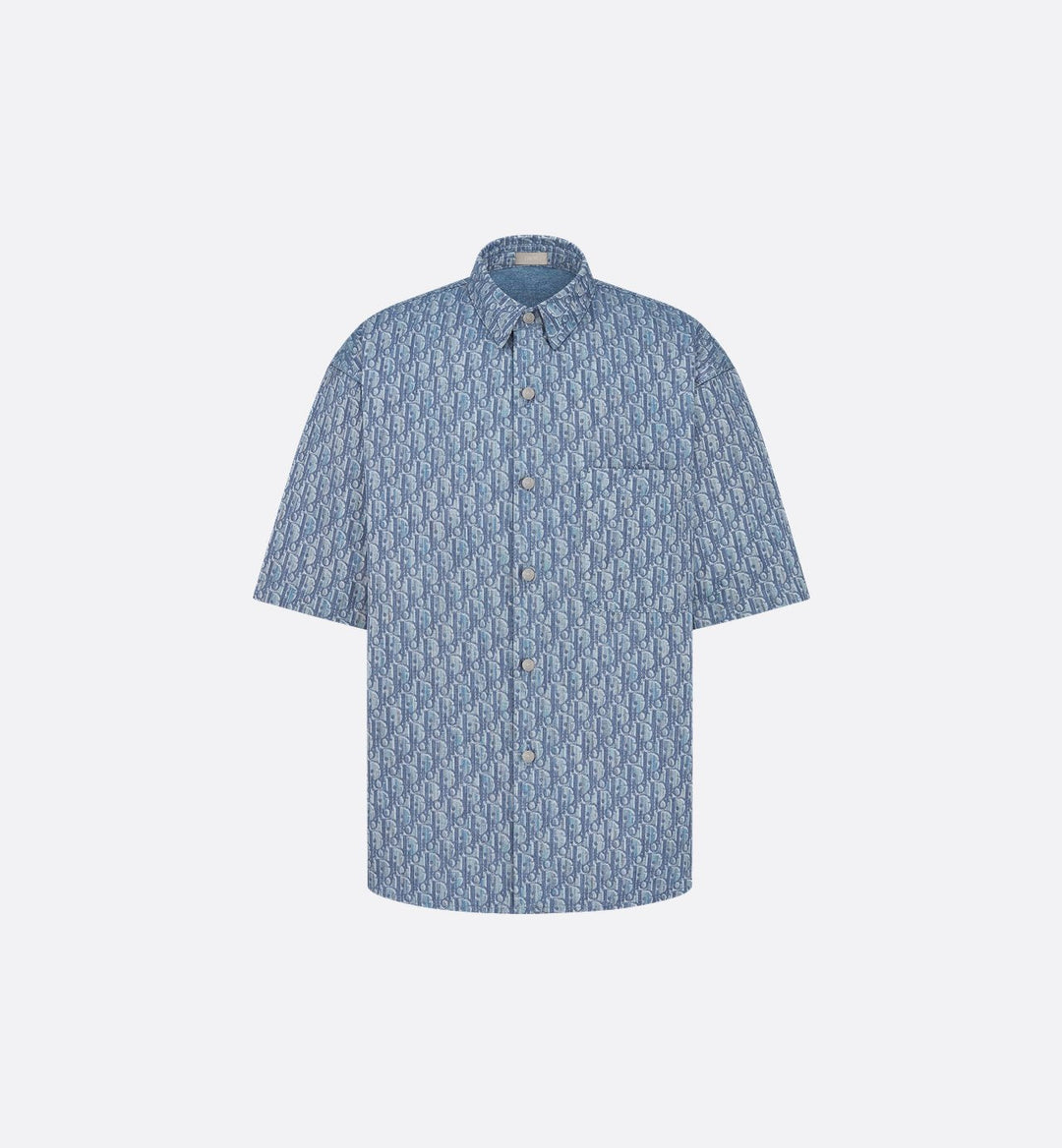 Chemise à manches courtes Dior Oblique