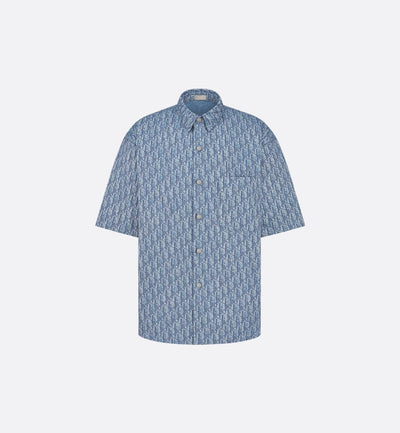 Chemise à manches courtes Dior Oblique