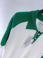 Casab polo en tweed à patch logo