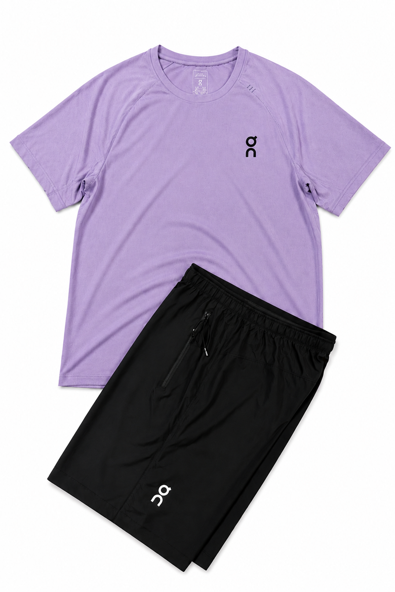 Ensemble ON violet/noir