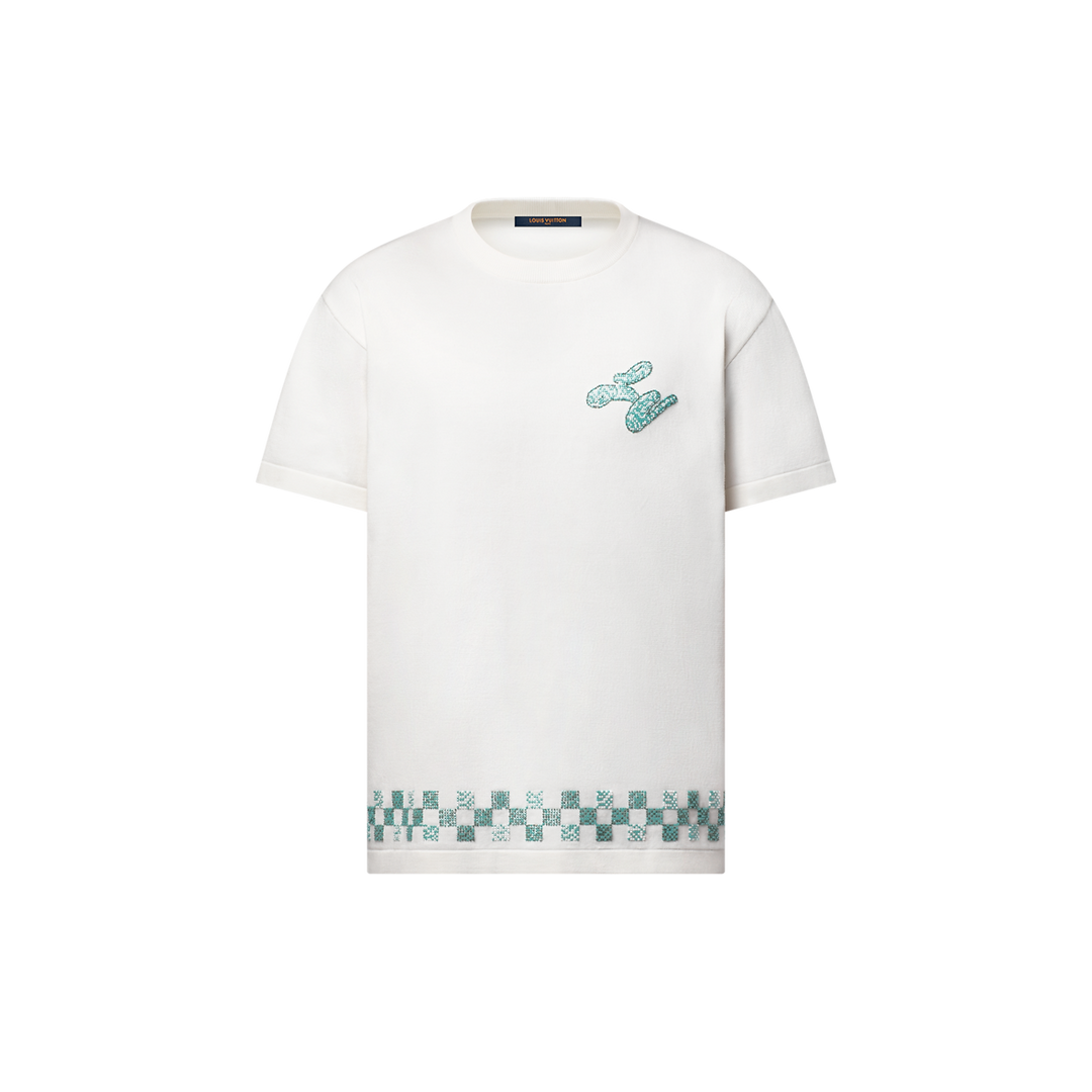 Tee-shirt manches courtes ornementé