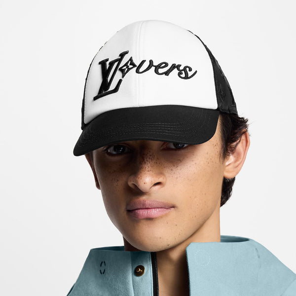 Casquette en mesh LV Vers