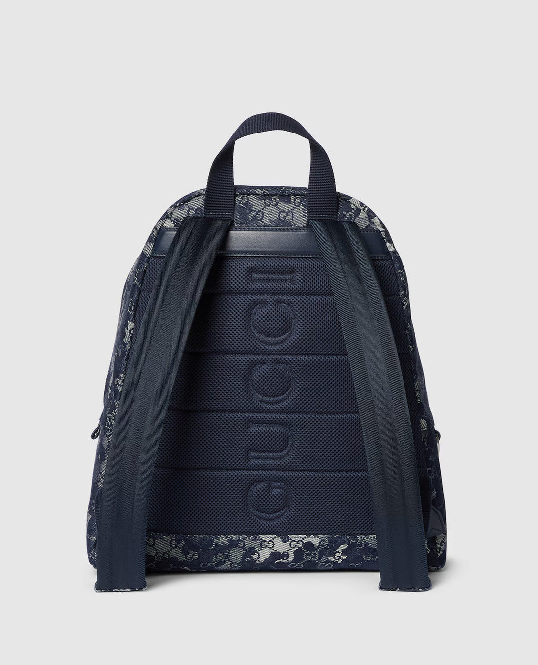Sac à dos en denim GG grand format