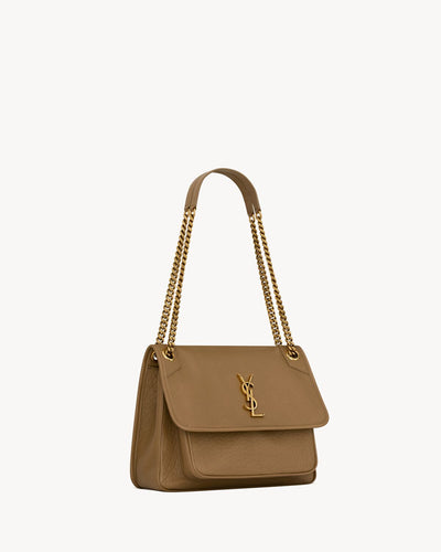 NIKI MEDIUM EN CUIR D’AGNEAU GRAINÉ