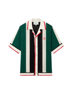 CHEMISE RAYÉE VERT BLANC