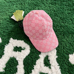Casquette GG rose