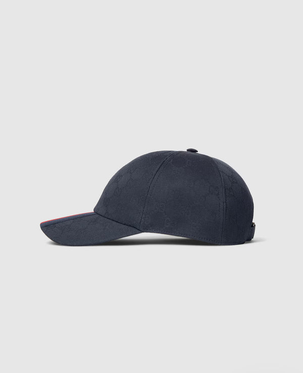 Casquette en coton GG avec bande Web