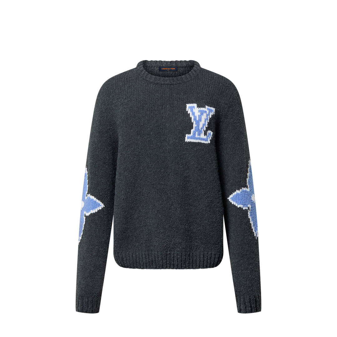 Pull en laine mélangée épaisse