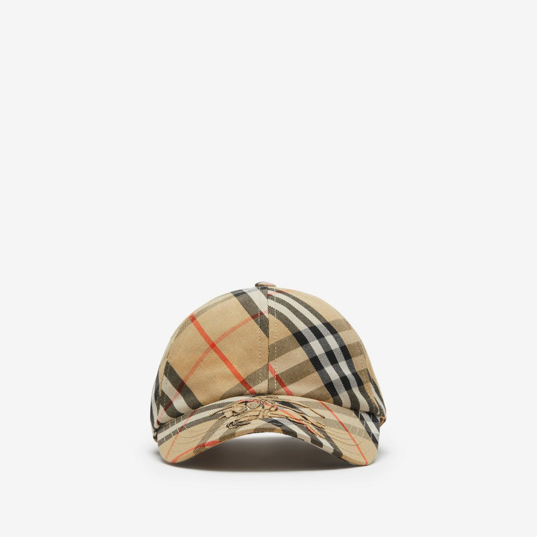 Casquette de baseball en sergé Check EKD