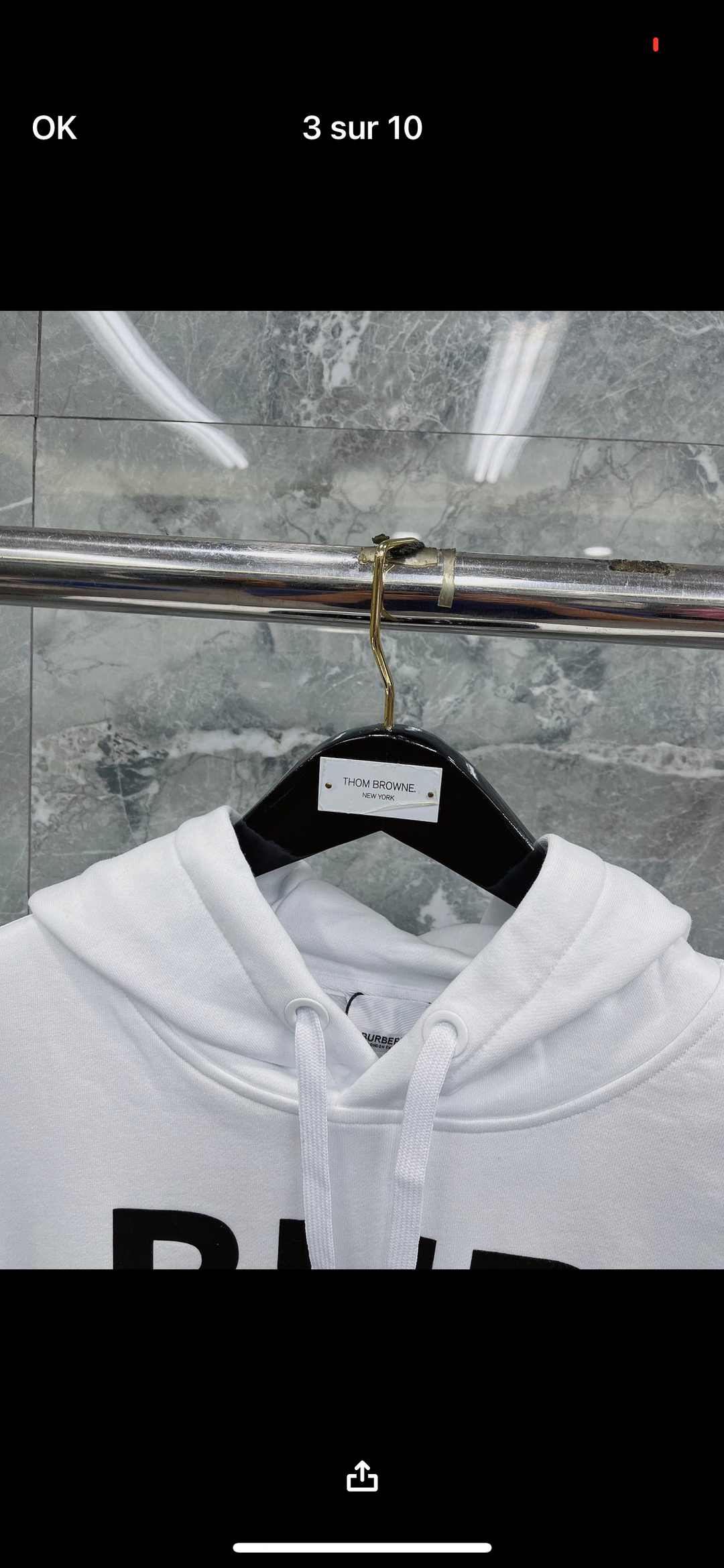 Sweat brb blanc