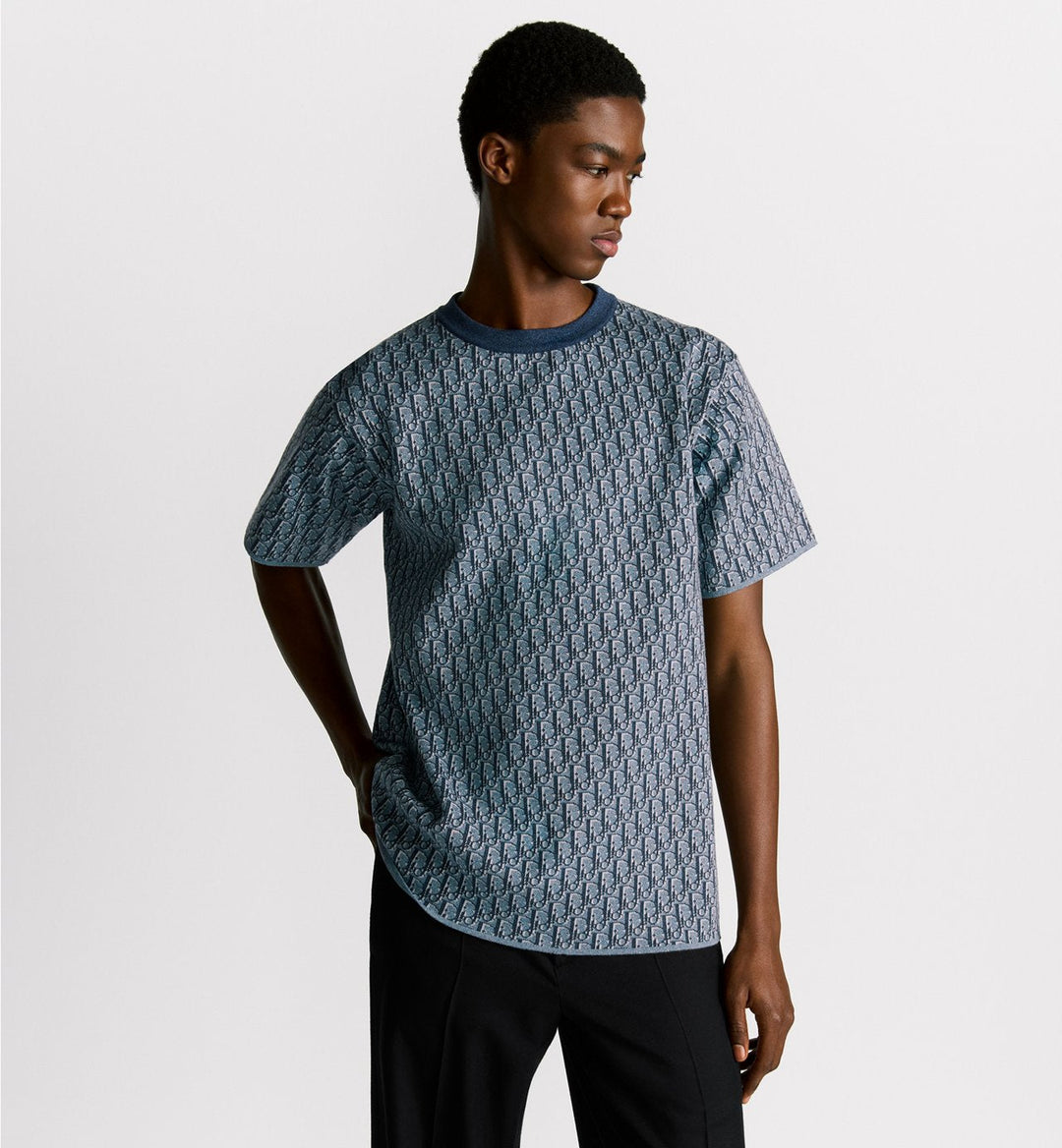 T-shirt Dior Oblique, coupe relax
Jacquard