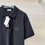 Polo CD Icon, coupe relax Jersey de coton noir