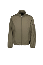 Coupe vent ruinette kaki bande manches Moncler